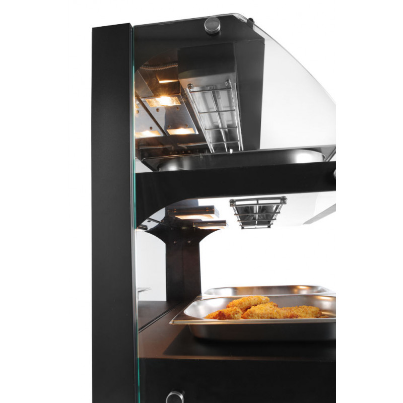 Vitrine Chauffante Niveaux Arredochef