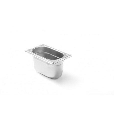 Bac Gastro GN 1/9 Inox Profondeur 100 mm - Arredochef