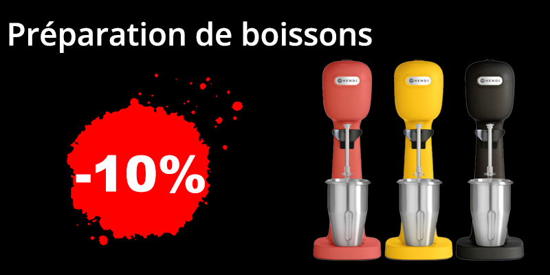 préparation boissons black week 24