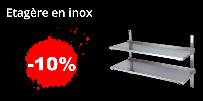 etagere en inox black week 24