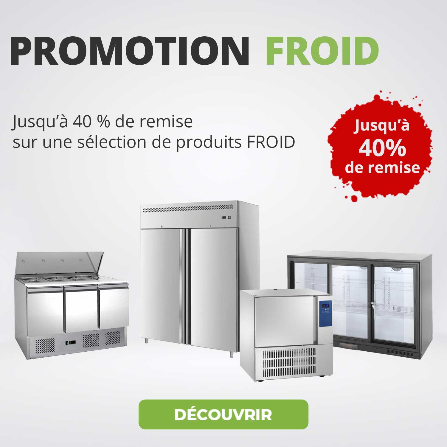 promotion froid